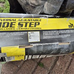 Universal adjustable side step