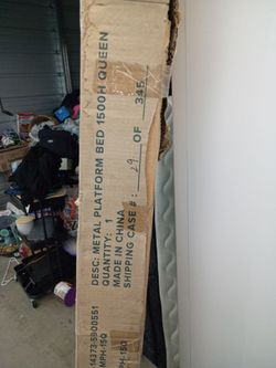 Queen size bed frame