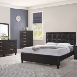 Queen Bedroom Set With Mattress Include Box Spring - All Come In Box 📦  - Free Delivery 🚚 