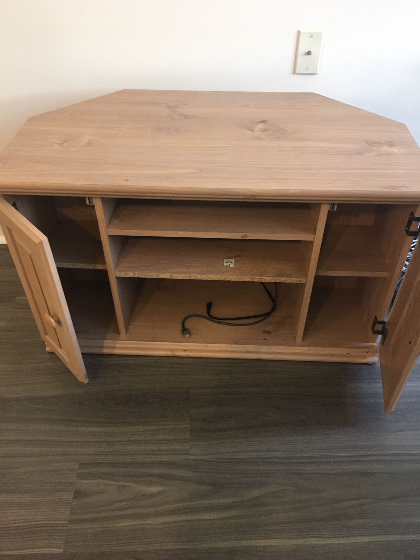 Beautiful Wooden TV Stand