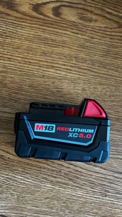New Milwaukee m18 Battery 5.0