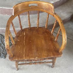 Vintage Wooden Chair
