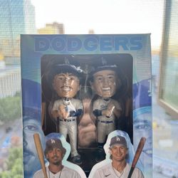 Dodgers Rookie Bobble heads