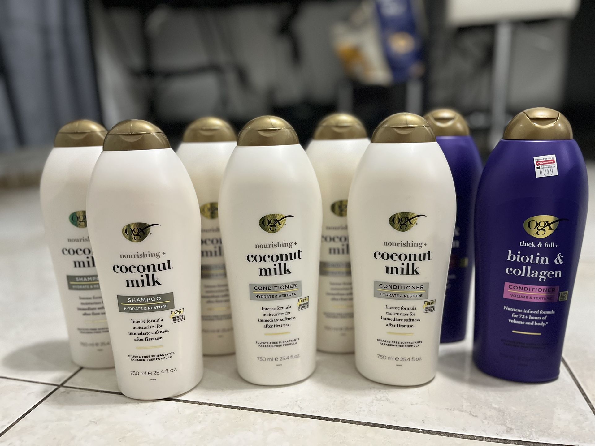 OGX Shampoo & conditioner 25.4 fl oz