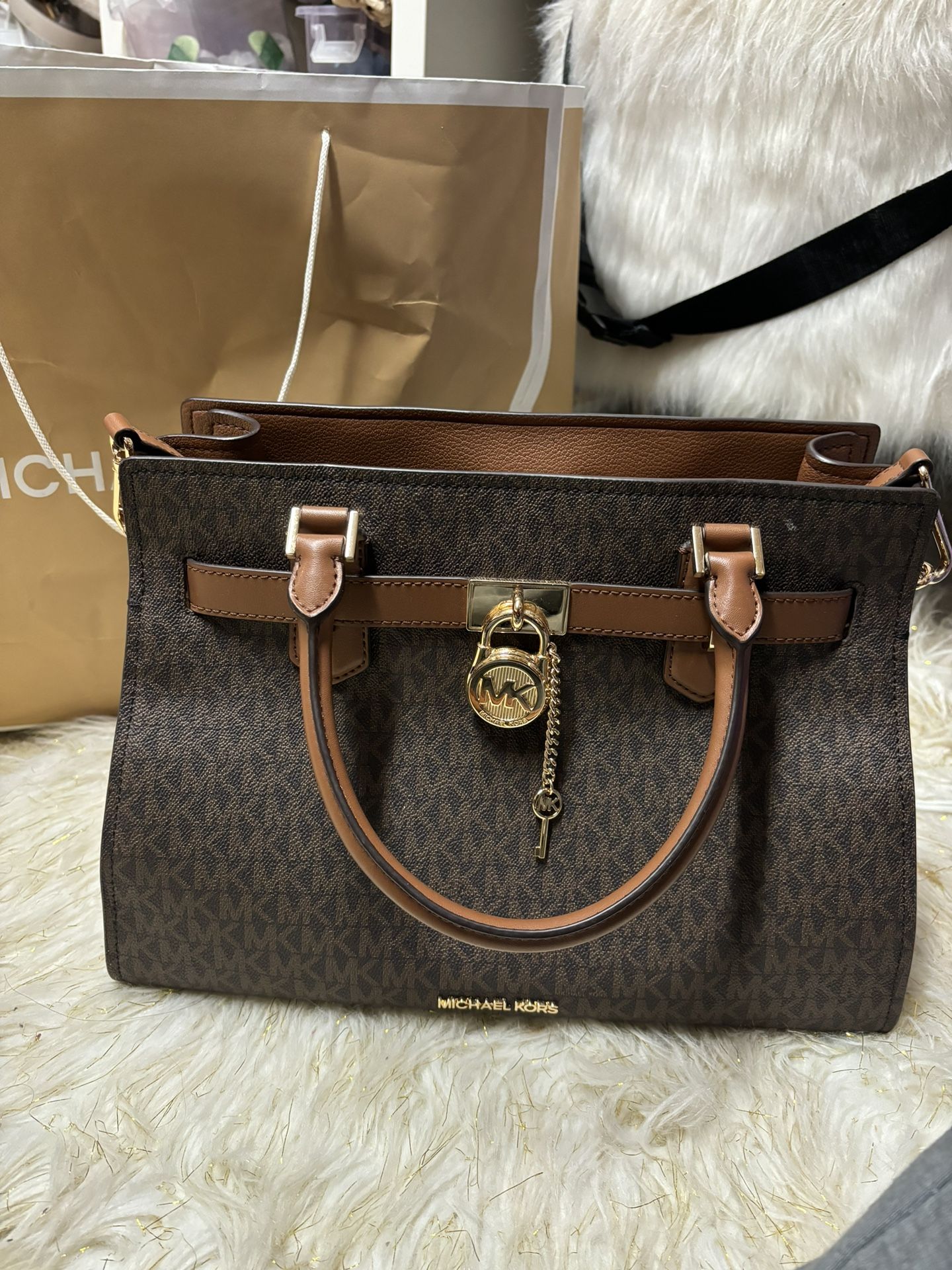 Michael Kors Hamilton Medium Satchel Bag