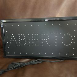 OPEN sign