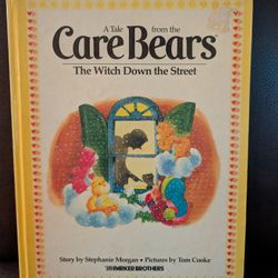 Vintage 1984 “A Tale From the Care Bears: The Care Bears Battle the Freeze Machine” Hardcover Book - 1980s - Parker Brothers Book Coldheart