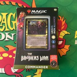 The Brothers' War Commander Deck - Urza's Iron Alliance - Commander: The Brothers' War Sealed Magic The Gathering Mtg