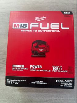 Milwaukee M18 FUEL 18V Lithium-Ion Brushless Cordless Jig Saw (Tool-Only)