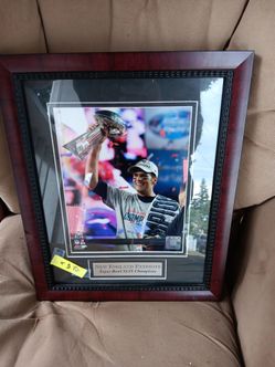 Tom Brady framed photo