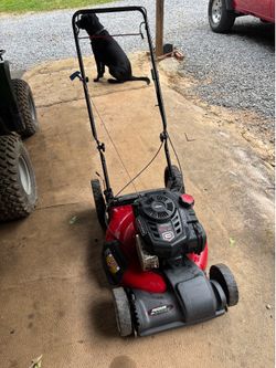 Self propelled push mower