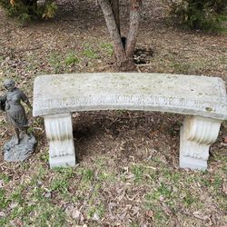 Concrete Outdoor Bench