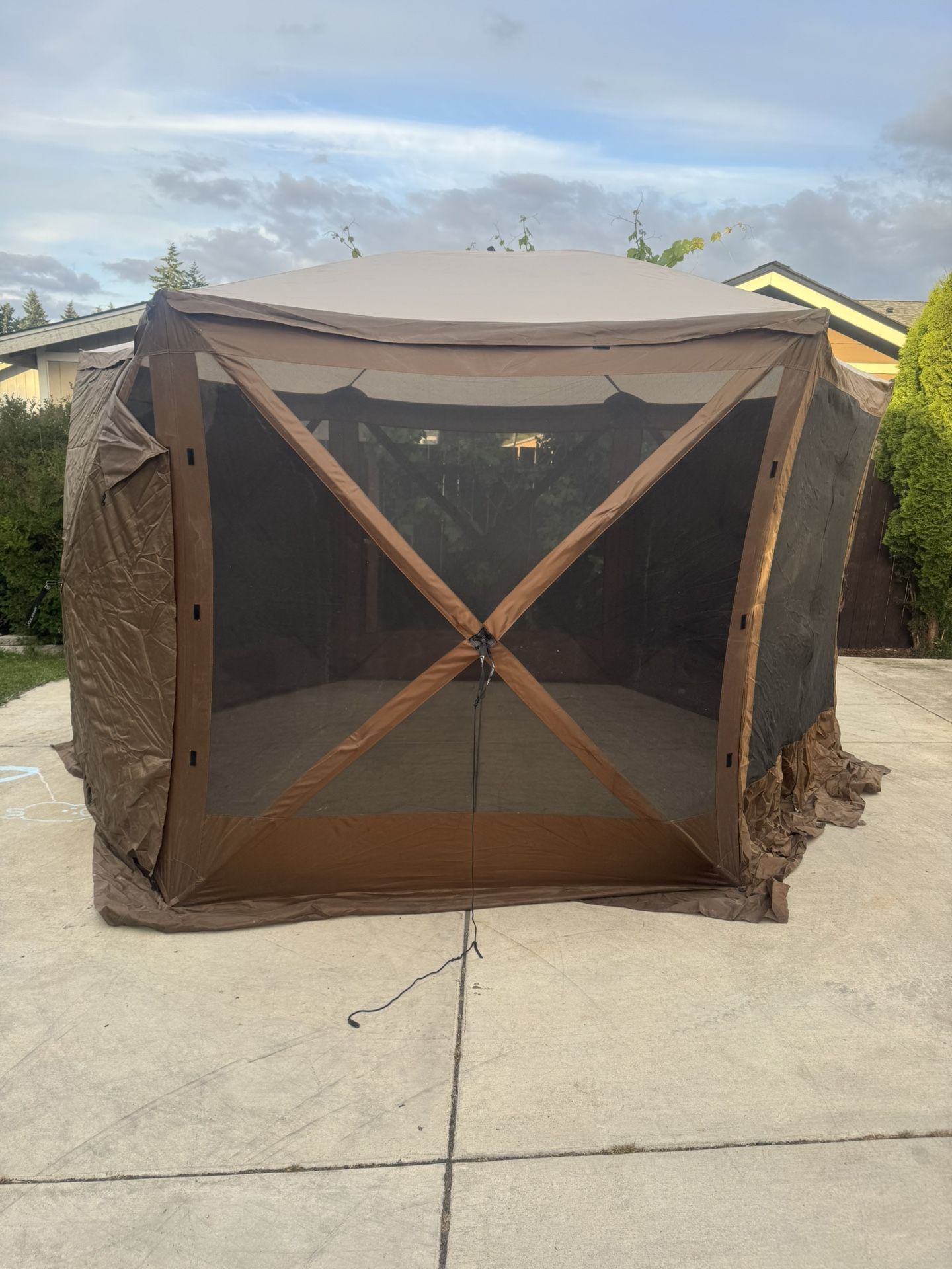 Camp Clamp Quick Set Canopy Screen