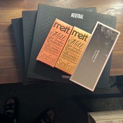 Lot of Eyeshadow Palettes And Liquid Highlighters!!