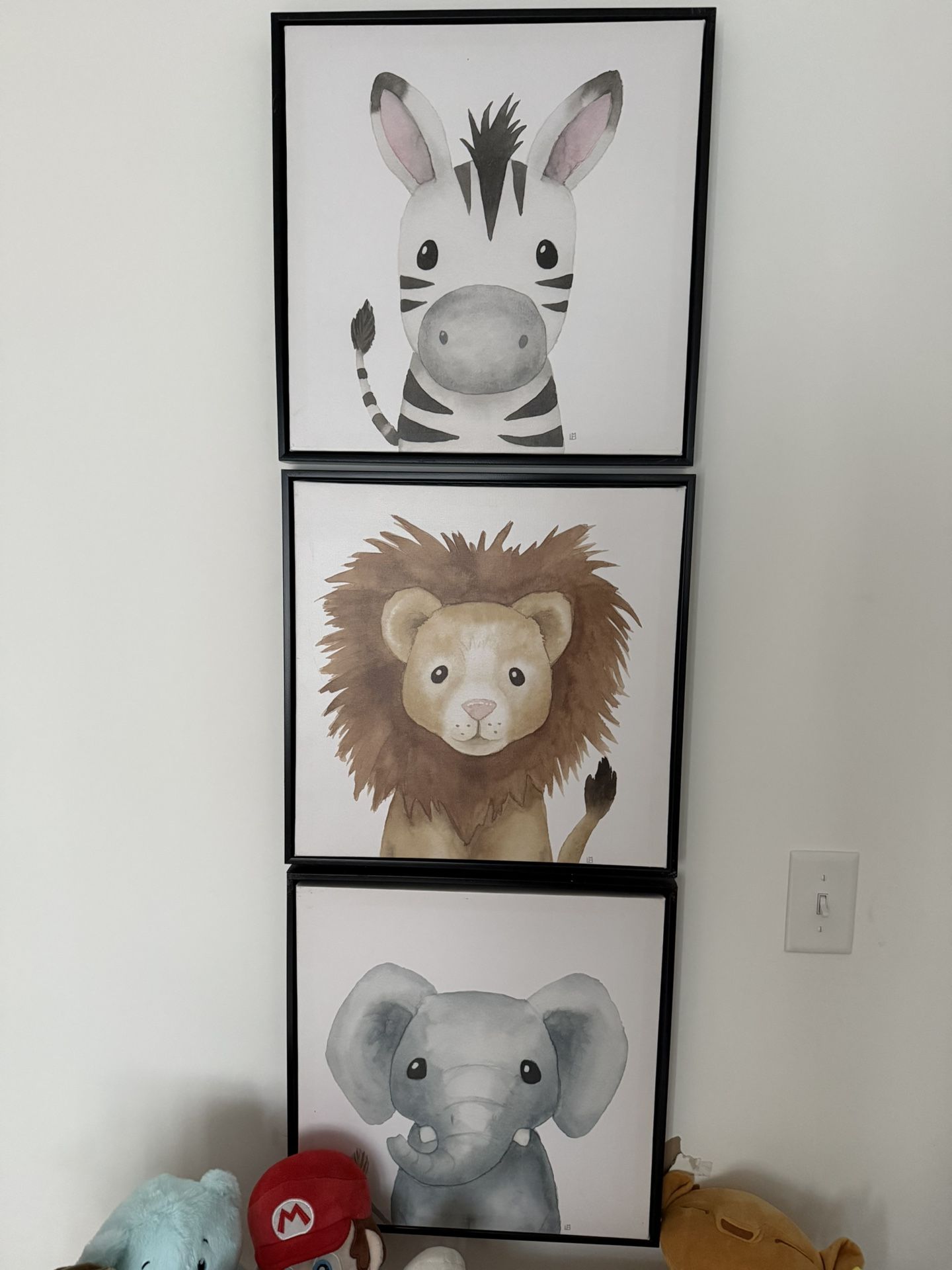 3 Safari Wall Art