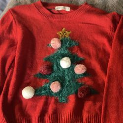 Girls Christmas Sweater