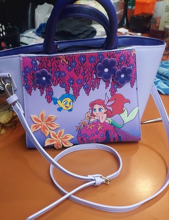 Women's New Little Mermaid Leather Purse