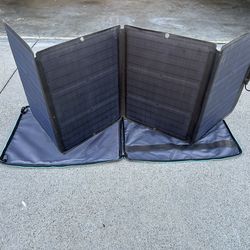 Ecoflow 110 Watt Solar Panel Folding w Case