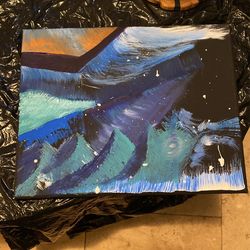 Bob Ross Style Painting