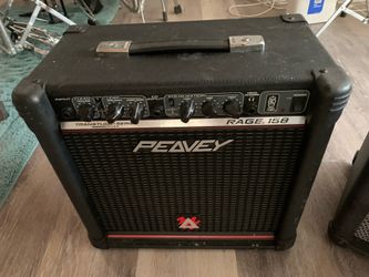 Peavey Rage 158 Transtube Series Combo Solid State 2 Channel Guitar Amplifier