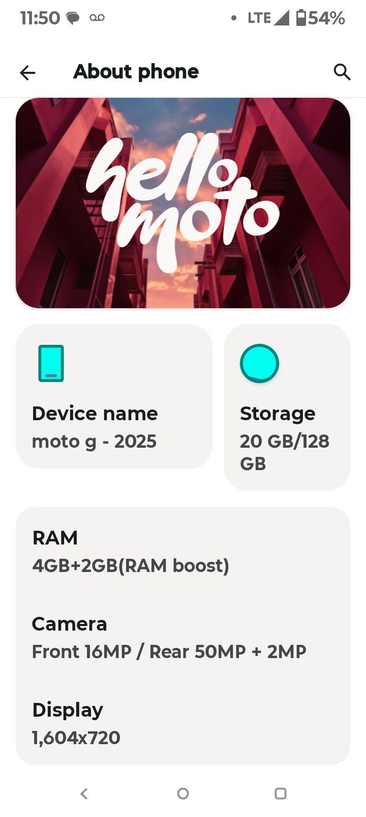 MOTO G 5G 2025