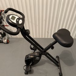 Marcy Foldable Upright Exercise Bike