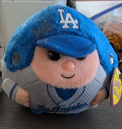 Ty Beanie Ballz Los Angeles Dodgers Plush