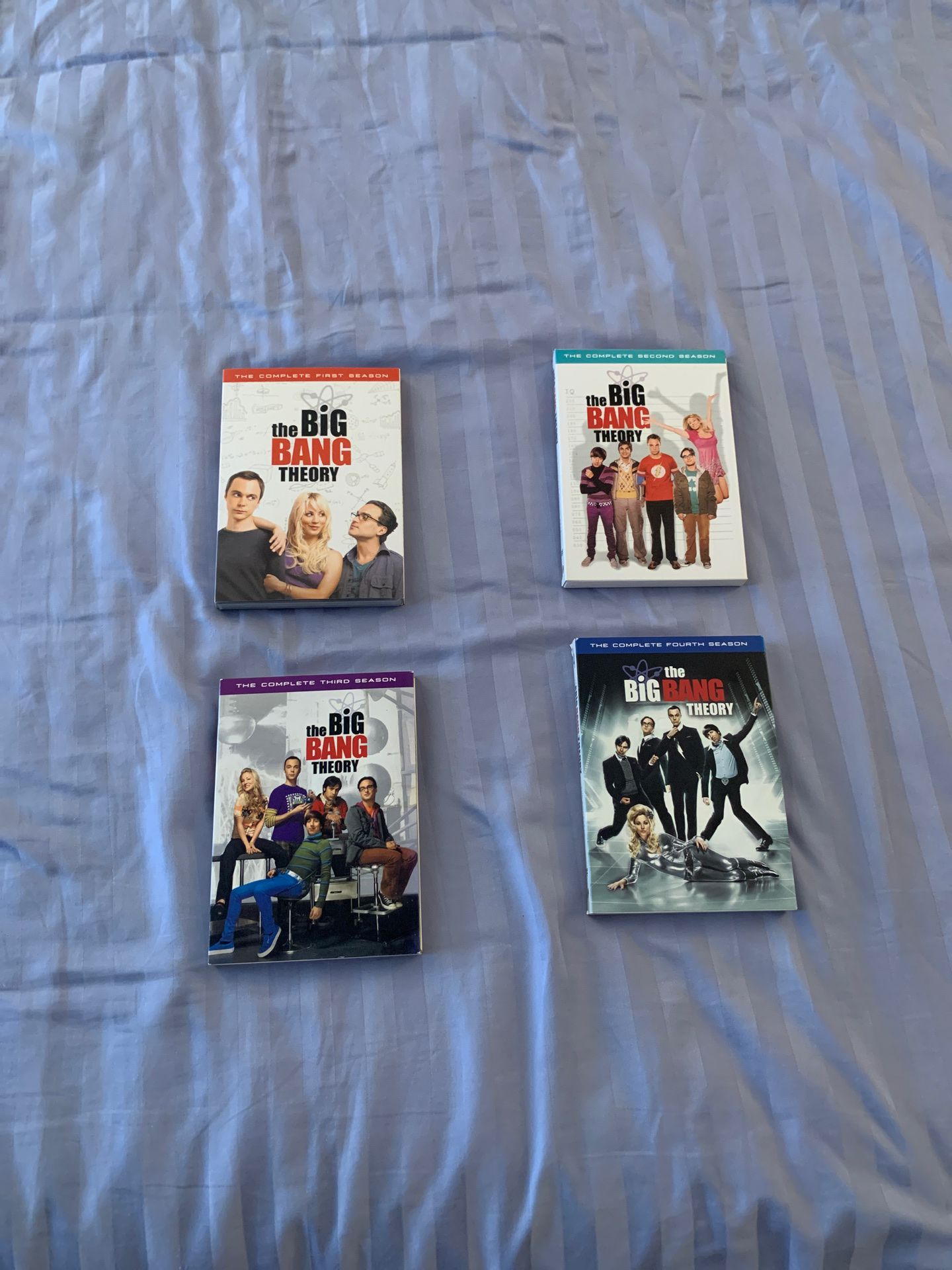 Big Bang Theory DVDs - seasons 1-4