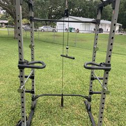 Olympic Weightlifting Full Cage With Extras