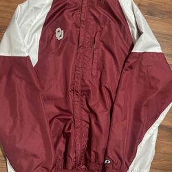 Vintage Pro Players Oklahoma Sooners Windbreaker 