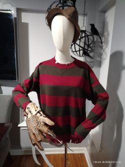 Freddy Krueger men Halloween costume