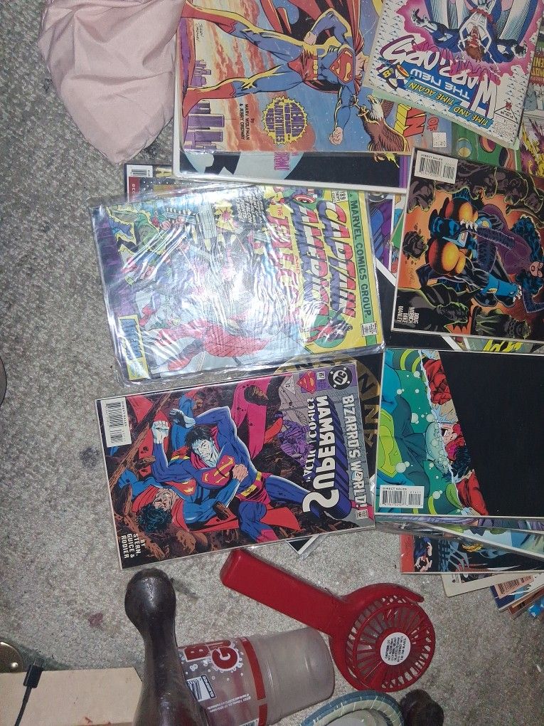 Old Comic Books,from The 1940's50's,60's70's,80's,and 90's.lots Of 1st Edition ,in Great Shape.prices From 10$and https://offerup.com/redirect/?o=VX