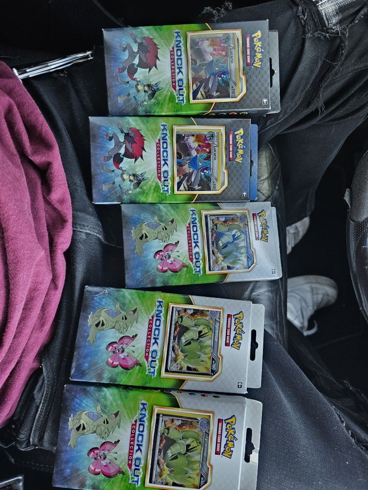 Pokémon TCG 2017 Knock out Collector Boxes