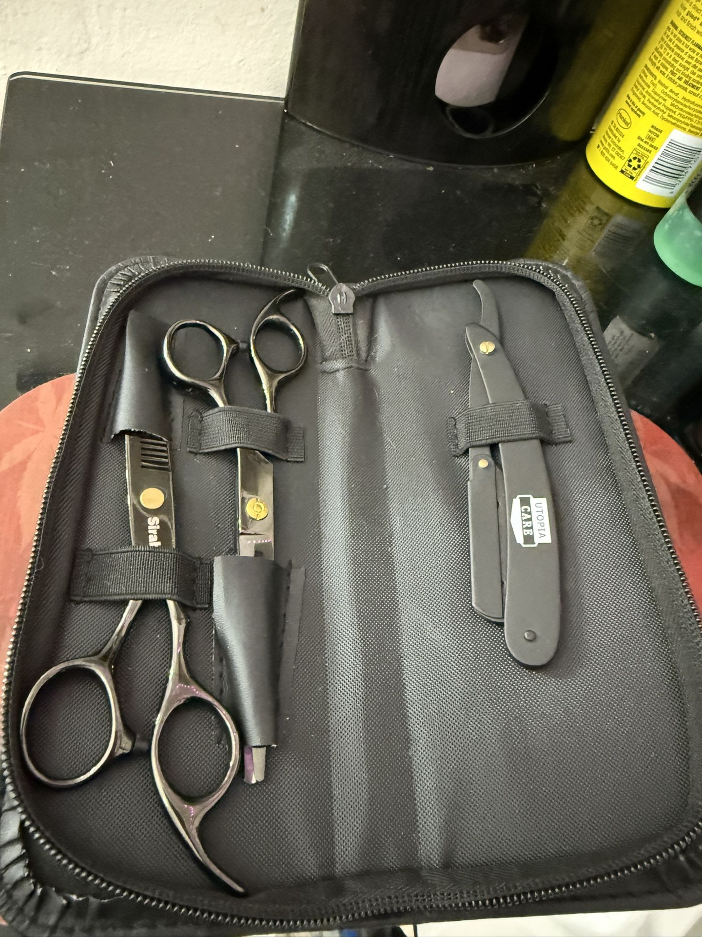 Barber Shears /razor With Blades