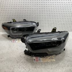 2017 2022 TOYOTA TACOMA BLACK HEADLIGHT TYC 