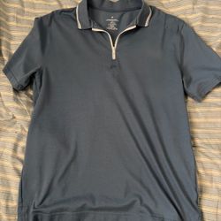 Men's Blue Golf Polo Shirt