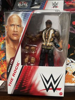 WWE elite 115 Final Boss The Rock