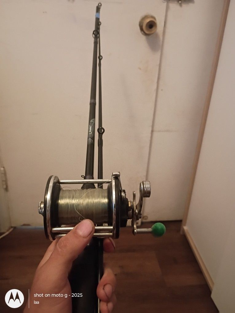 Fishing Rod With Convectional Reel