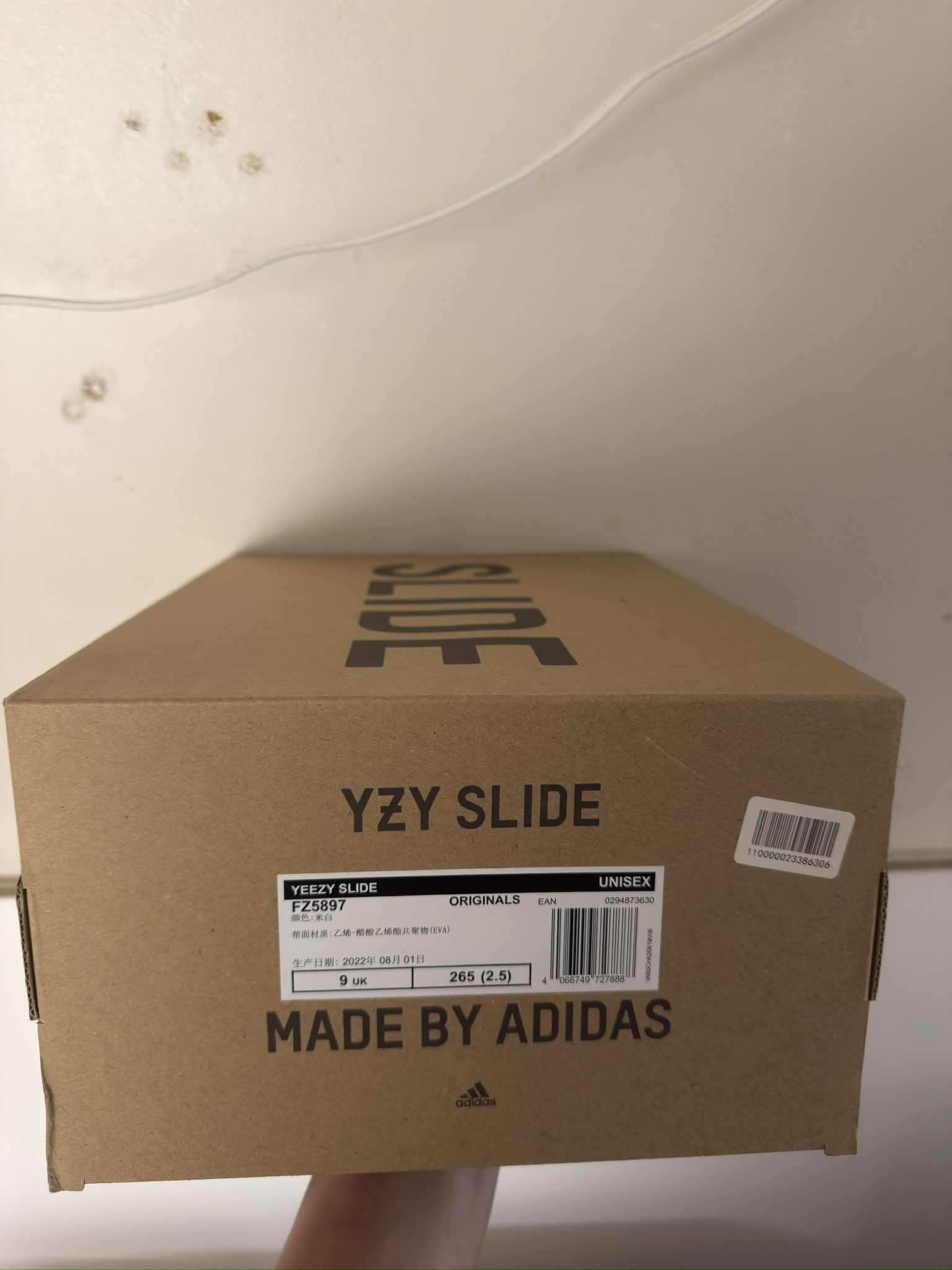 Yeezy Slide Bone 2022/2023 Restock) Size 12