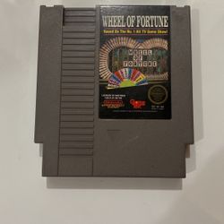 Wheel Of Fortune NES Vintage Video Game