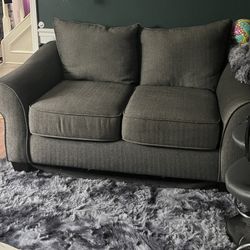 Grey Loveseat Couch