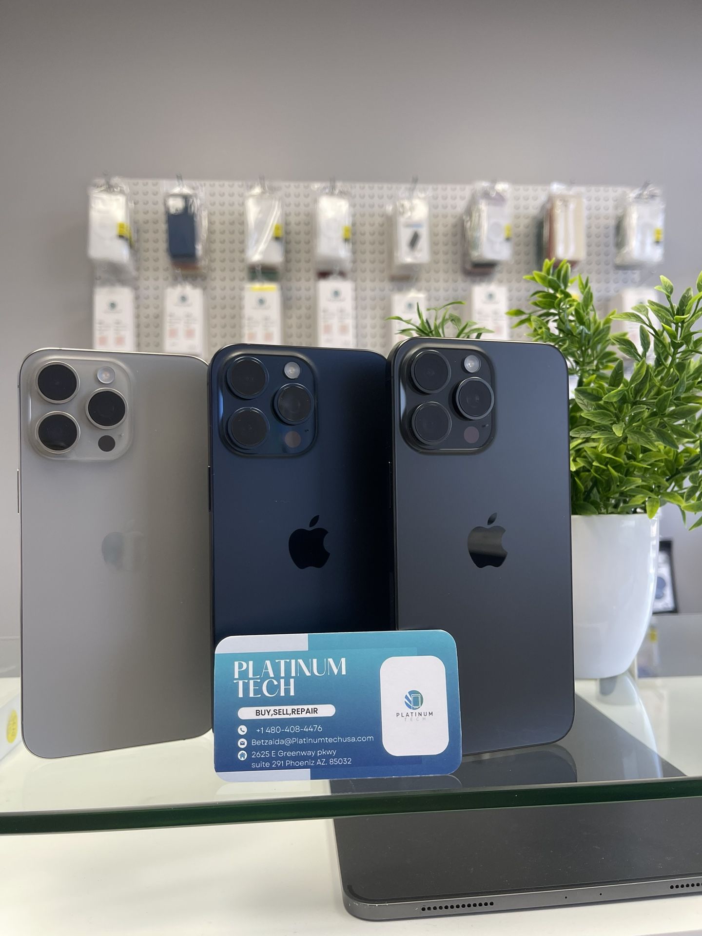BACK TO SCHOOL SALE UNTIL JULY 1st iPhone 15 Pro Max 256Gb ATT/cricket