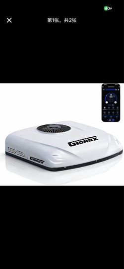 10000 BTU 12V DC RV Air Conditioner Rooftop AC Battery Powered