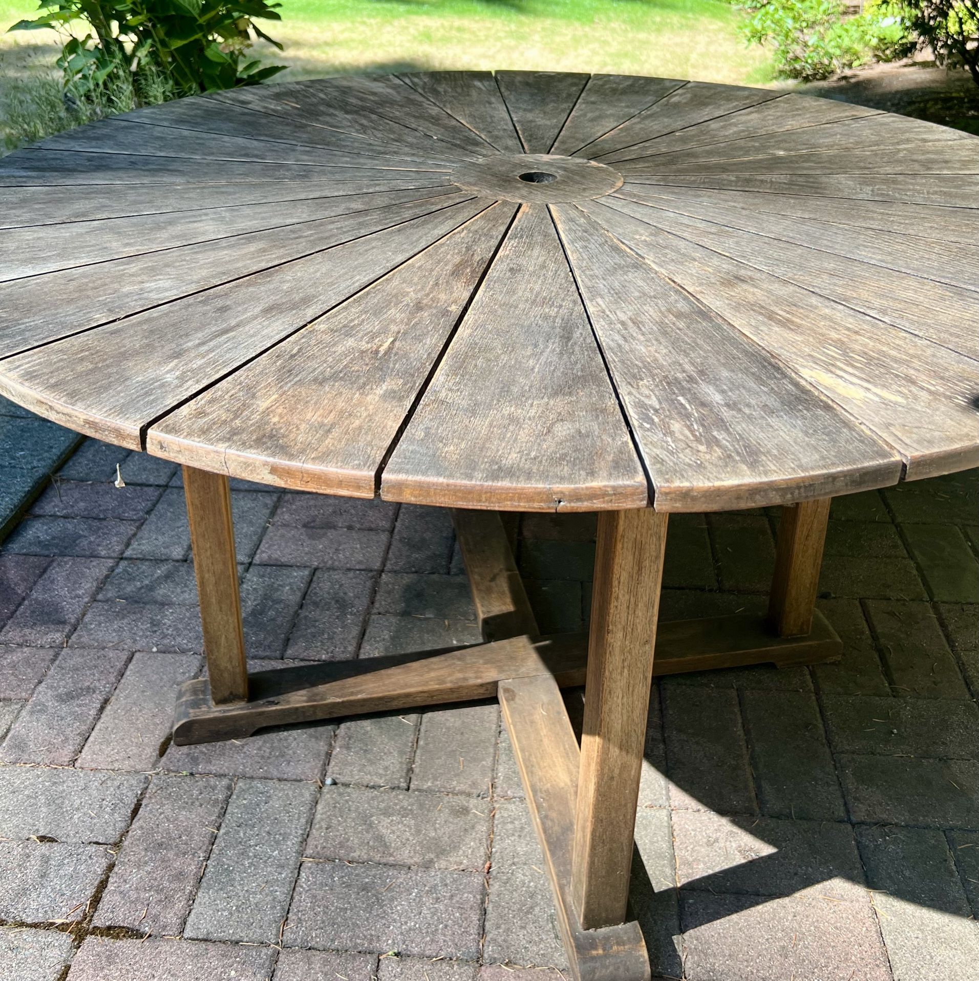 Solid Teak Outdoor Dining Table