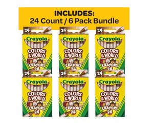 Crayola skin tone crayons