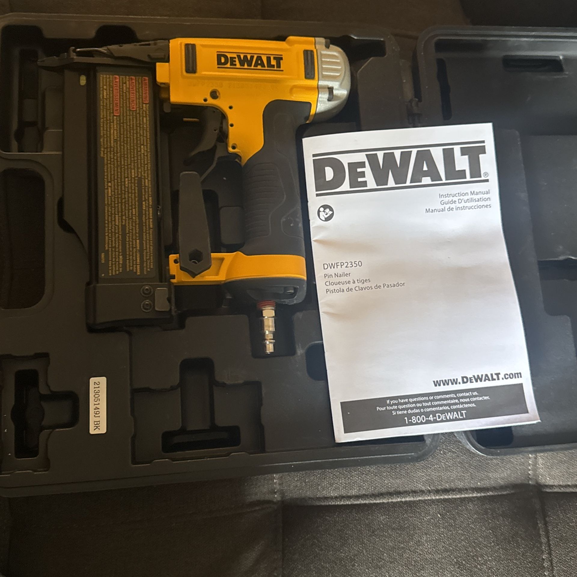 Dewalt Pin Nailer