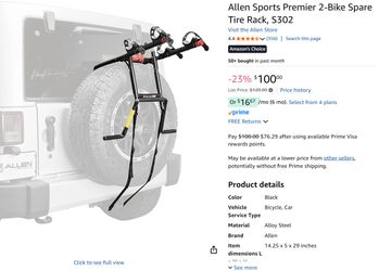 Allen Sports Bike Rack