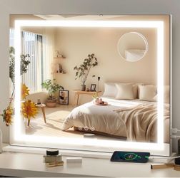 LED Vanity Mirror with Touch Controls