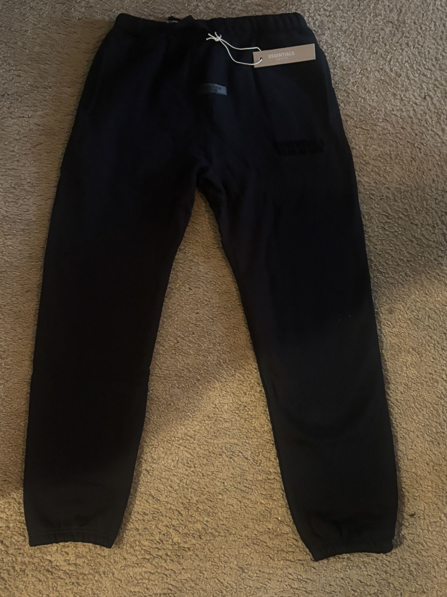 Black Essential Joggers