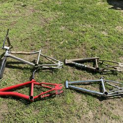 4 bmx bike frames